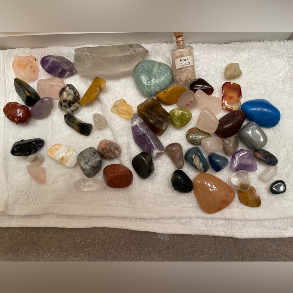 Assorted Polished Gemstones Collection
